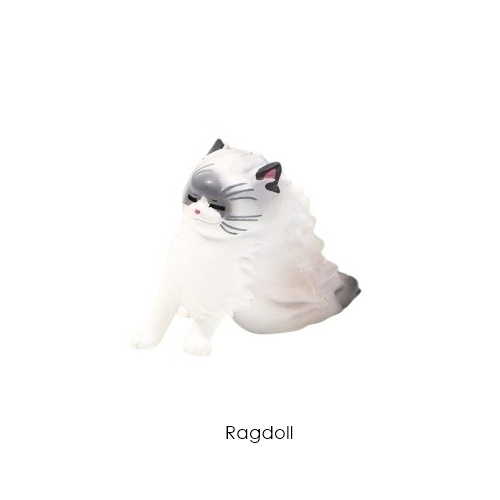 กาชาปองฟิกเกอร์น้องหมาแมว Unyielding to the Wind. Mascot Figure 3