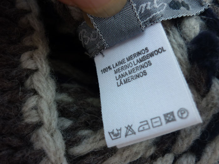 หมวกไหมพรมเด็ก Lamb wool แบรนด์ดัง BONPOINT /ของใหม่/