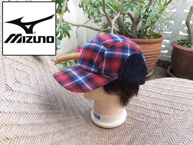 หมวกแก๊ปปิดหู กันหนาว mizuno