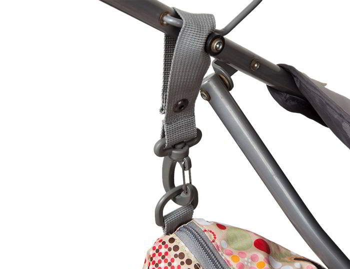 Ecosusi กระเป๋าคุณแม่ กระเป๋าสัมภาระคุณแม่ กระเป๋าแม่ลูกอ่อน แขวนรถเข็นเด็กได้ หิ้ว สะพายไหล่ได้ (Pink)