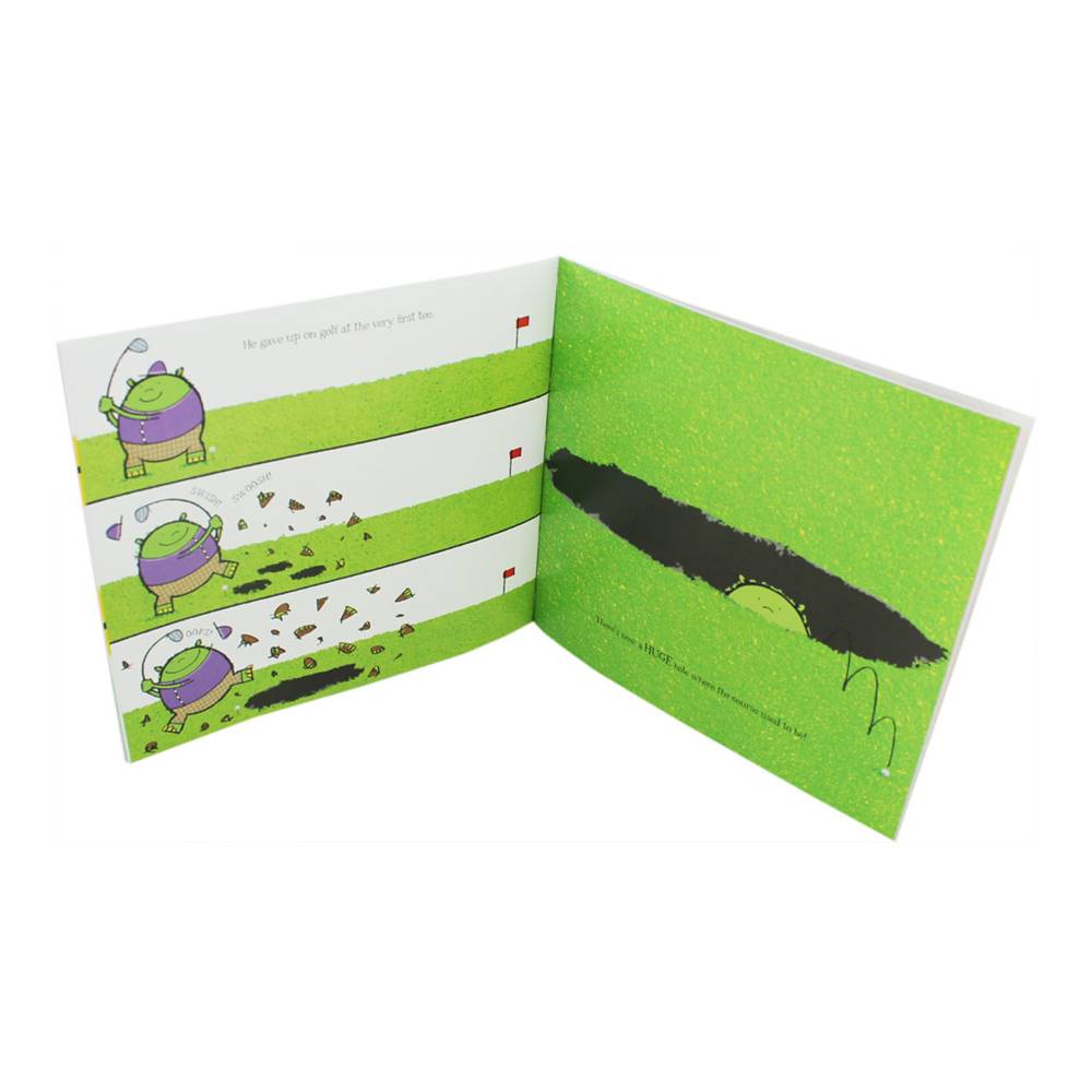 Peter Bently & Simon Rickery : The Yoga Ogre ยักษ์โยคะ หนังสือเด็ก นิทานภาพ ปกอ่อนเล่มโต ปีเตอร์ เบนท์ลี่ รางวัล The Roald Dahl Funny Prize