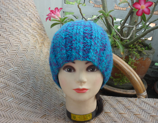 หมวกไหมพรม 100% wool Amina Made in NEPAL