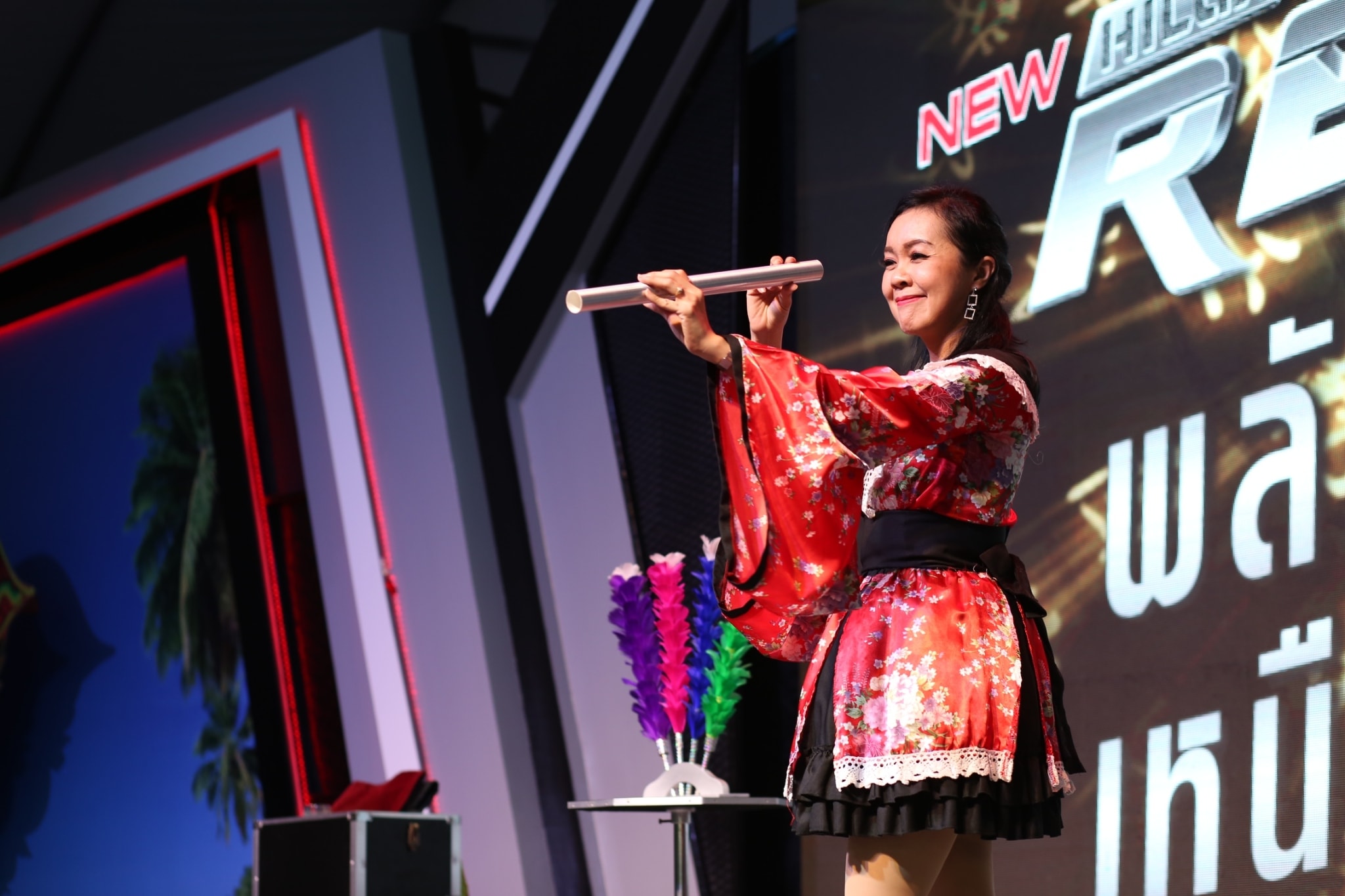 มายากลเปลี่ยนหน้า เปลี่ยนหน้ากากจีน โชว์เปลี่ยนหน้า งิ้วเปลี่ยนหน้า "งาน HILUX REVO FESTIVAL 2020" 30/09/2563