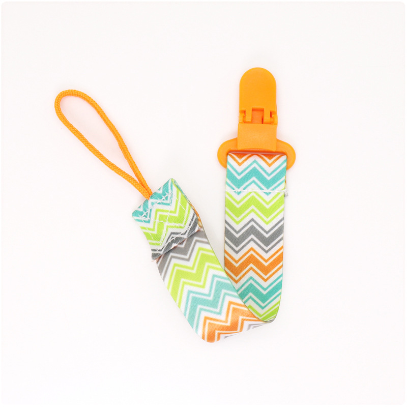 [แพค 3 ชิ้น] สายห้อยจุกหลอก สายหนีบคล้องจุกหลอก/ยางกัด ตัวหนีบจุกหลอก จุกนม Pacifier Clip (BPA-Free)(0 m+)