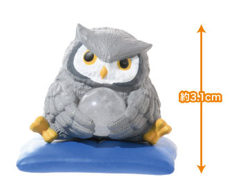 กาชาปองฟิกเกอร์นกฮูก Tennen Ishido Owl