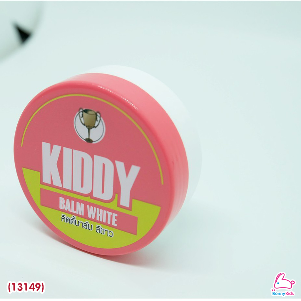 (13149) Kiddy balm (คิดดี้ บาล์ม) วิคทาแก้คัดจมูกสำหรับเด็ก เนื้อครีมสีขาวใส (ขนาด 22 กรัม) สำหรับเด็ก 3 เดือนขึ้นไป
