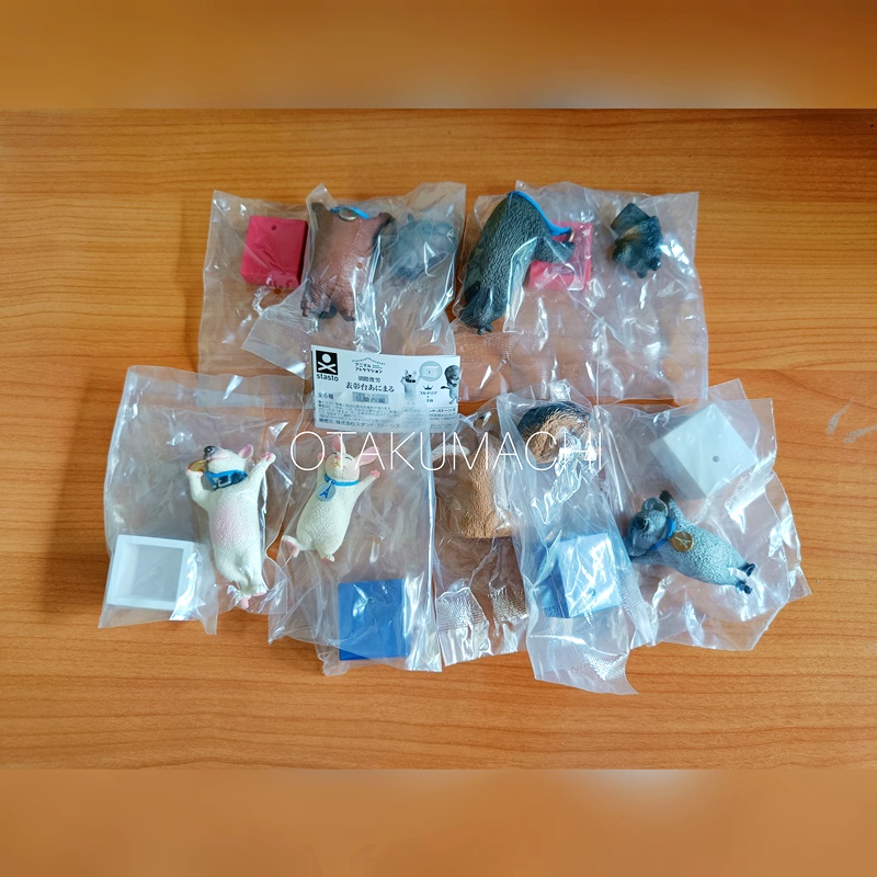 กาชาปองฟิกเกอร์สัตว์ Animal Attraction Toshio Asakuma Podium Animals France Edition