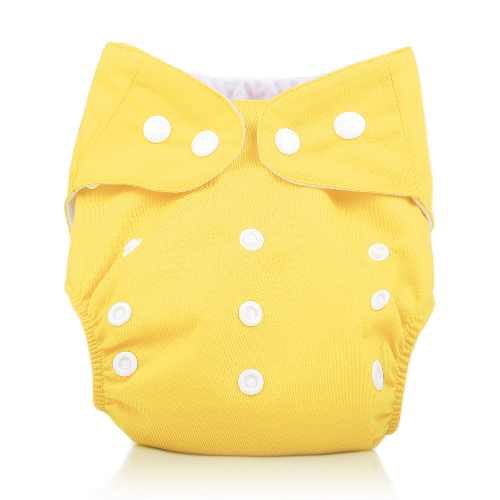 กางเกงผ้าอ้อมเด็กซักได้ แพมเพิสซักได้ กางเกงซับฉี่เด็ก Nano +แผ่นซึมซับหนา 2 ชั้น กันน้ำ ปรับขนาดได้ 0-2 ขวบ