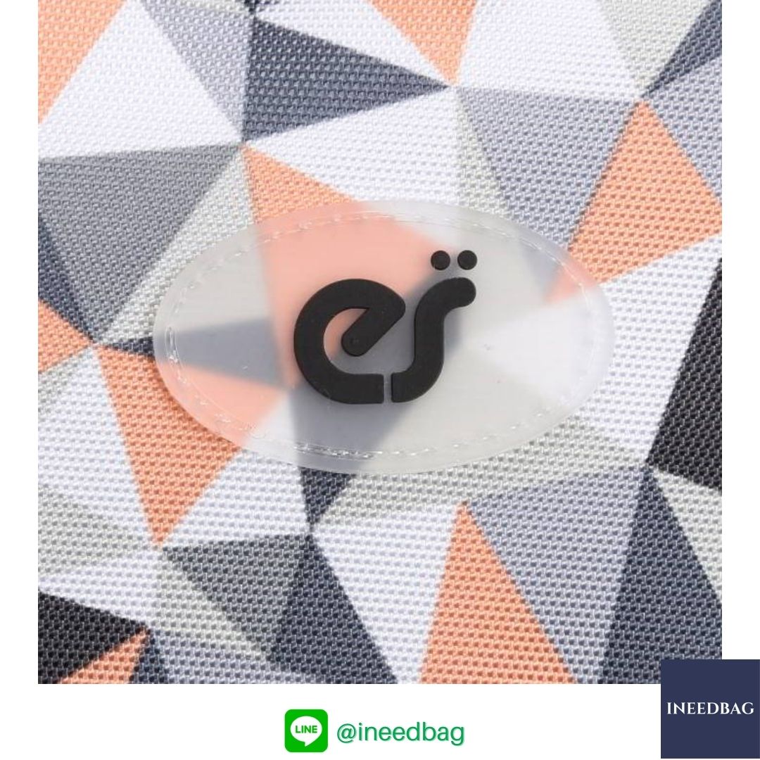 Ecosusi กระเป๋าคุณแม่ กระเป๋าสัมภาระคุณแม่ กระเป๋าแม่ลูกอ่อน แบบเป้ มาพร้อมแผ่นรองเปลี่ยนผ้าอ้อม, สายคล้องรถเข็น, ช่องเก็บความร้อน-เย็น, ช่องเก็บทิชชู่เปียก (Light Orange)