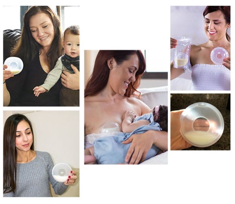 [แพค 2 ชิ้น] ปทุมแก้ว NanaBaby Breast Shell ที่รองน้ำนม เก็บน้ำนมแม่คุ้มค่าทุกหยด ... ลืมแผ่นซับน้ำนมไปได้เลย