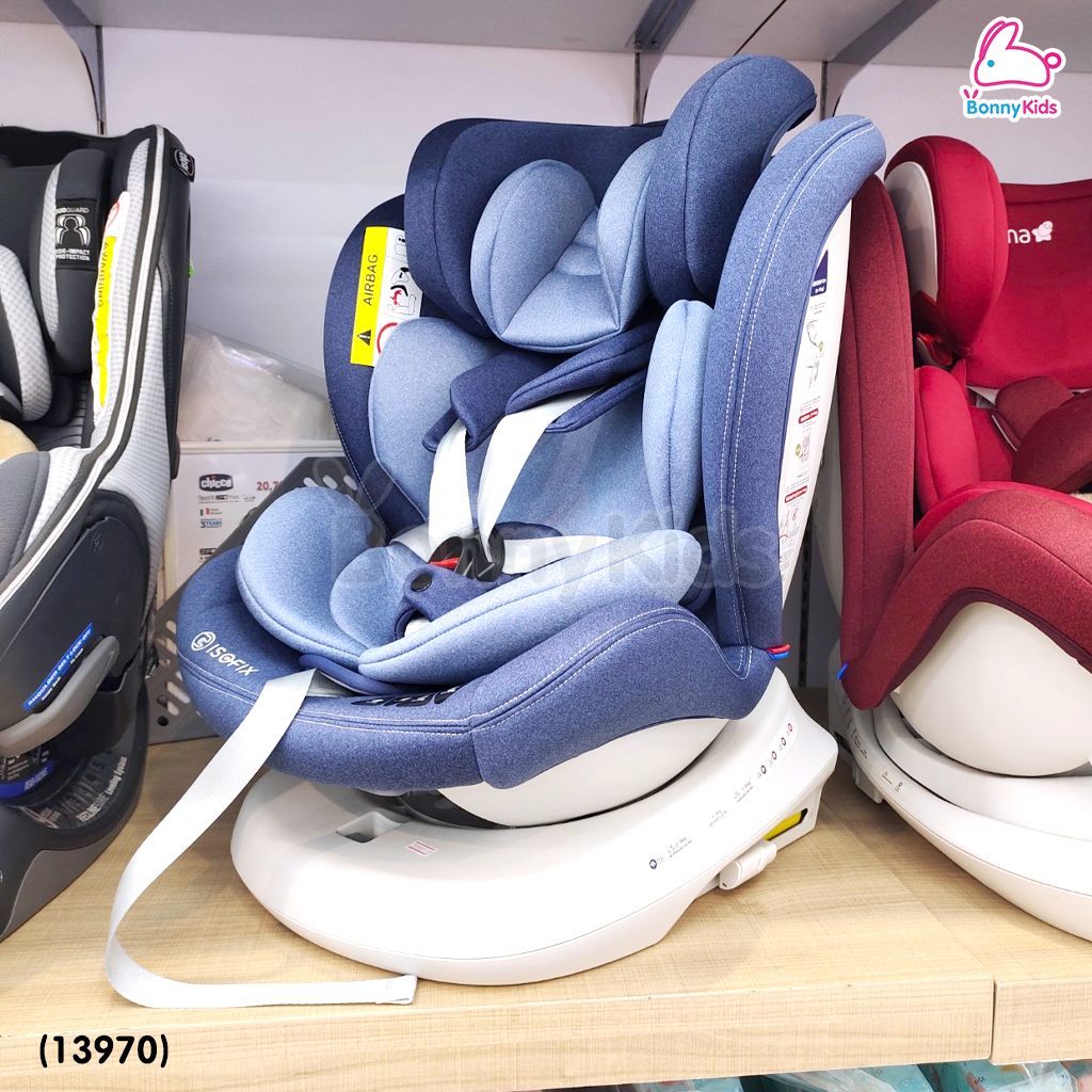 (13970) GLOWY คาร์ซีท รุ่น Banana Smoothies Fix Carseat (0-36 kg) หมุนได้ 360 องศา ใช้ได้แรกเกิด – 12 ขวบ