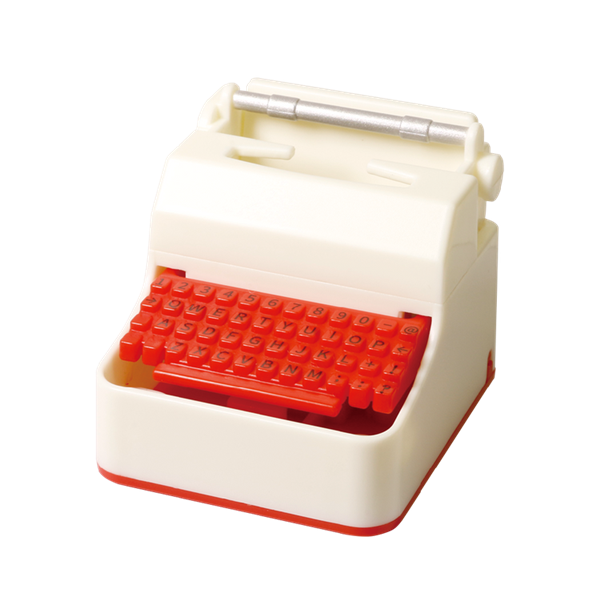 กาชาปองโมเดลเครื่องพิมพ์ดีดจิ๋ว Typewriter
