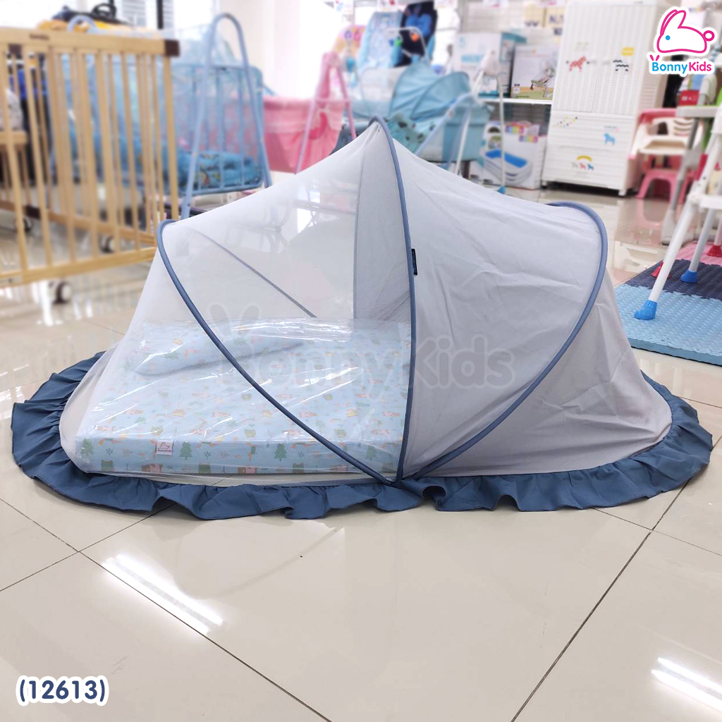 (12613) Palm&Pond มุ้งครอบเด็ก แบบพับเก็บง่าย พกพาสะดวก ไซส์ L (ขนาด 120x75x75 cm.)
