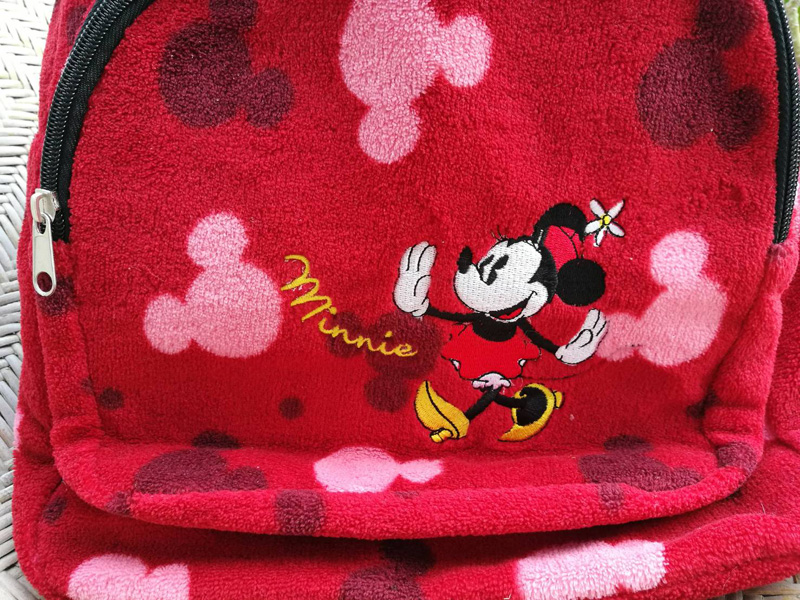 กระเป๋าเป้ Minnie Mouse ลิขสิทธิ์แท้ ใหม่ป้ายห้อย