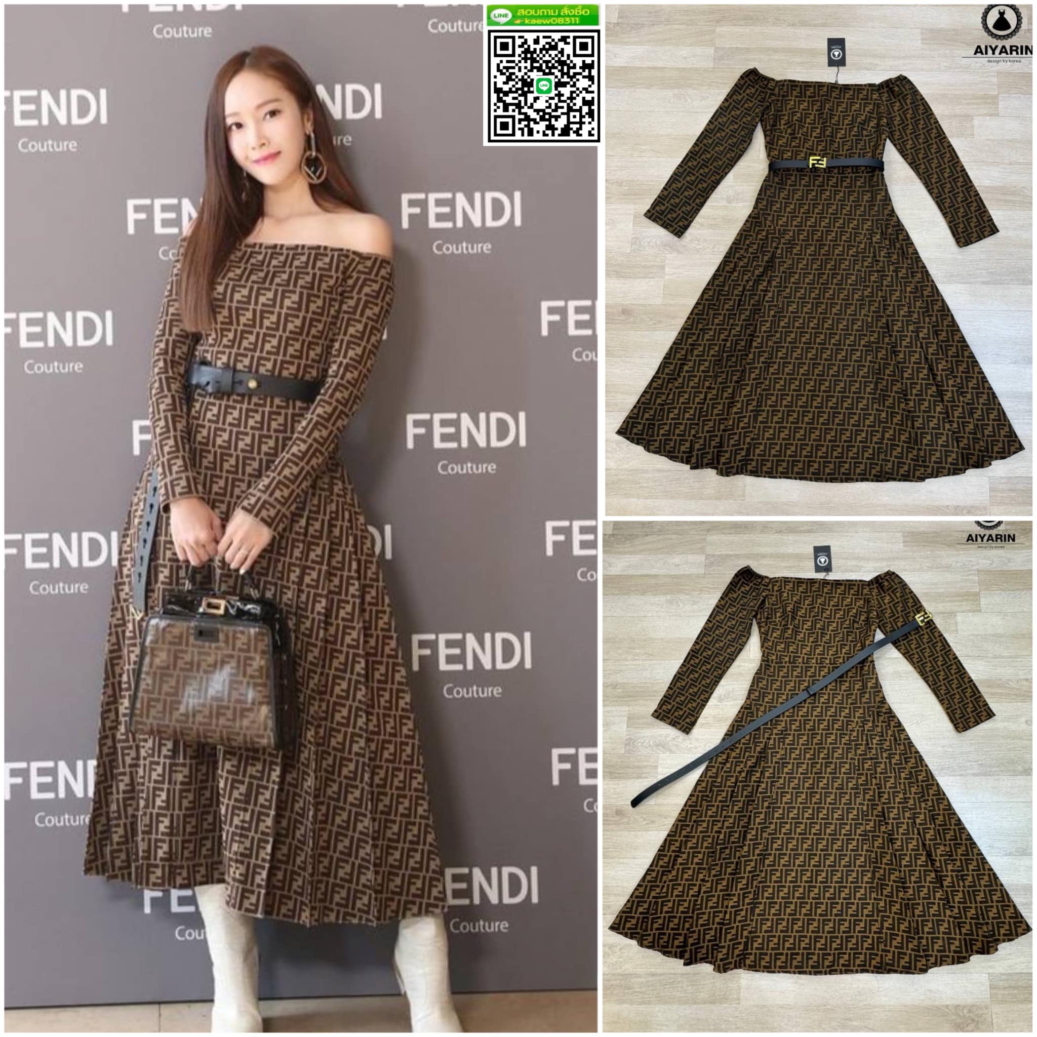 เดรสบอดี้สูทเเขนยางผ้าทอกระโปรงผ้าทอเนื้อดีมากมีนำ้หนักมากๆๆกระดุมสวยไฮโซ มีเข็มขัดเเบรนด์เเถมมาหั้ยเข้ากับชุดคะ สินค้าคุณภาพ (พร้อมส่ง)