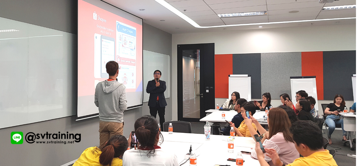 ถามตอบปัญหาร้านค้า Shopee ในหลักสูตรการสอนShopeeอาจารย์ใบตอง