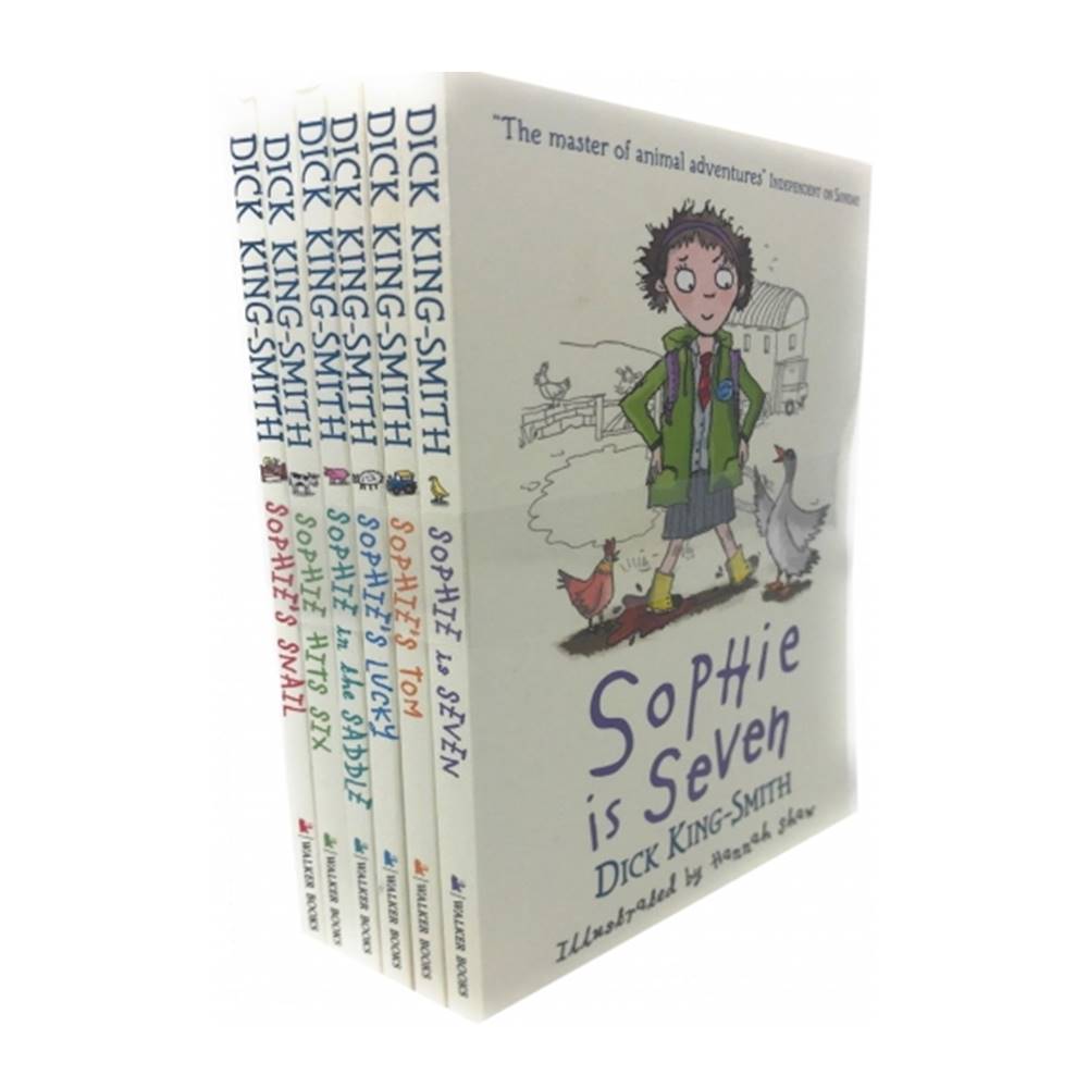 Dick King-Smith : Sophie 6 Books Collection : Farm Animal Adventure by Walker เซตหนังสือโซฟี ของดิก คิงสมิทธิ์ 6 เล่ม เกี่ยวกับ ชนบท การผจญภัย ฟาร์ม