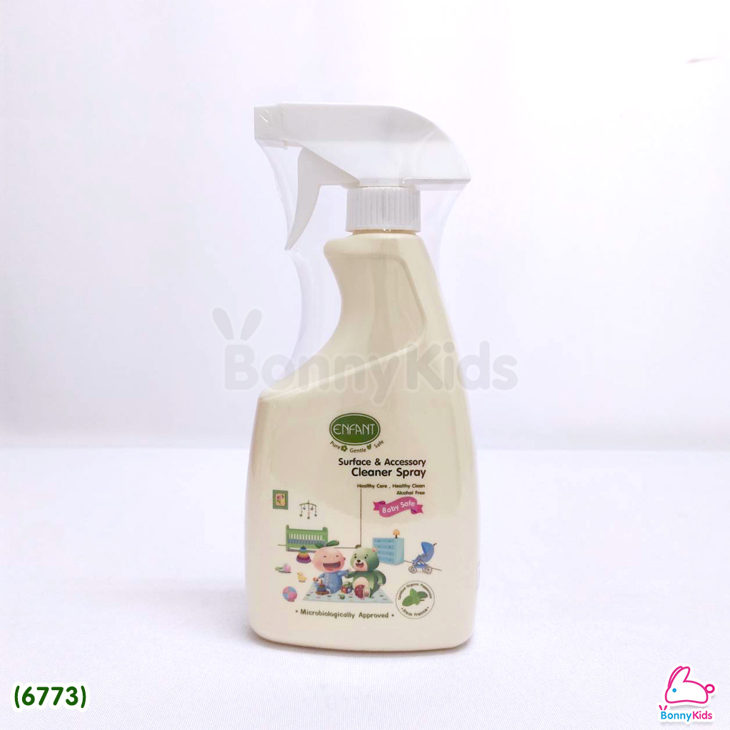 (6773) ENFANT (อองฟองต์) Surface & Accessory Cleaner Spray สเปรย์ทำความสะอาดพื้นผิว สูตรออแกนิก (500 ml.)
