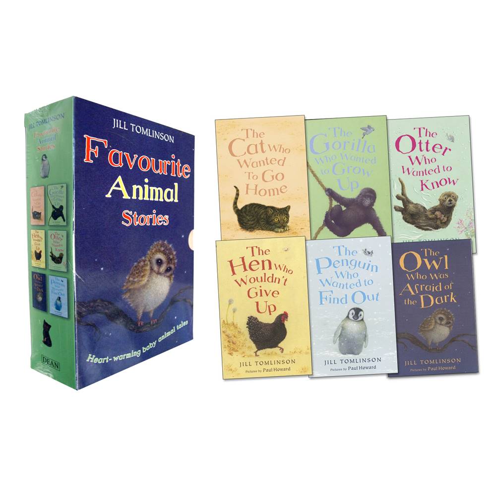 Favorite Animal Stories : Jill Tomlinson 6 Book Collection เซตเรื่องราวอันอบอุ่นเกี่ยวกับลูกสัตว์ 6 เล่ม : The Owl Who was Afraid of the Dark and other stories