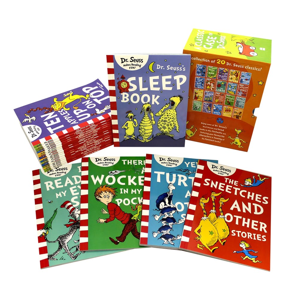 A Classic Case of Dr Seuss Collection : 20 Books เซตหนังสือคลาสสิก ดร. ซูสส์ 20 เล่ม พร้อมกล่อง