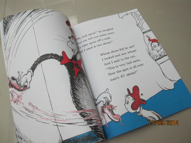 The CAT in the HAT Comes Back by Dr. Seuss หนังสือนิทาน ดร.ซูสส์ ปกอ่อนเล่มโต