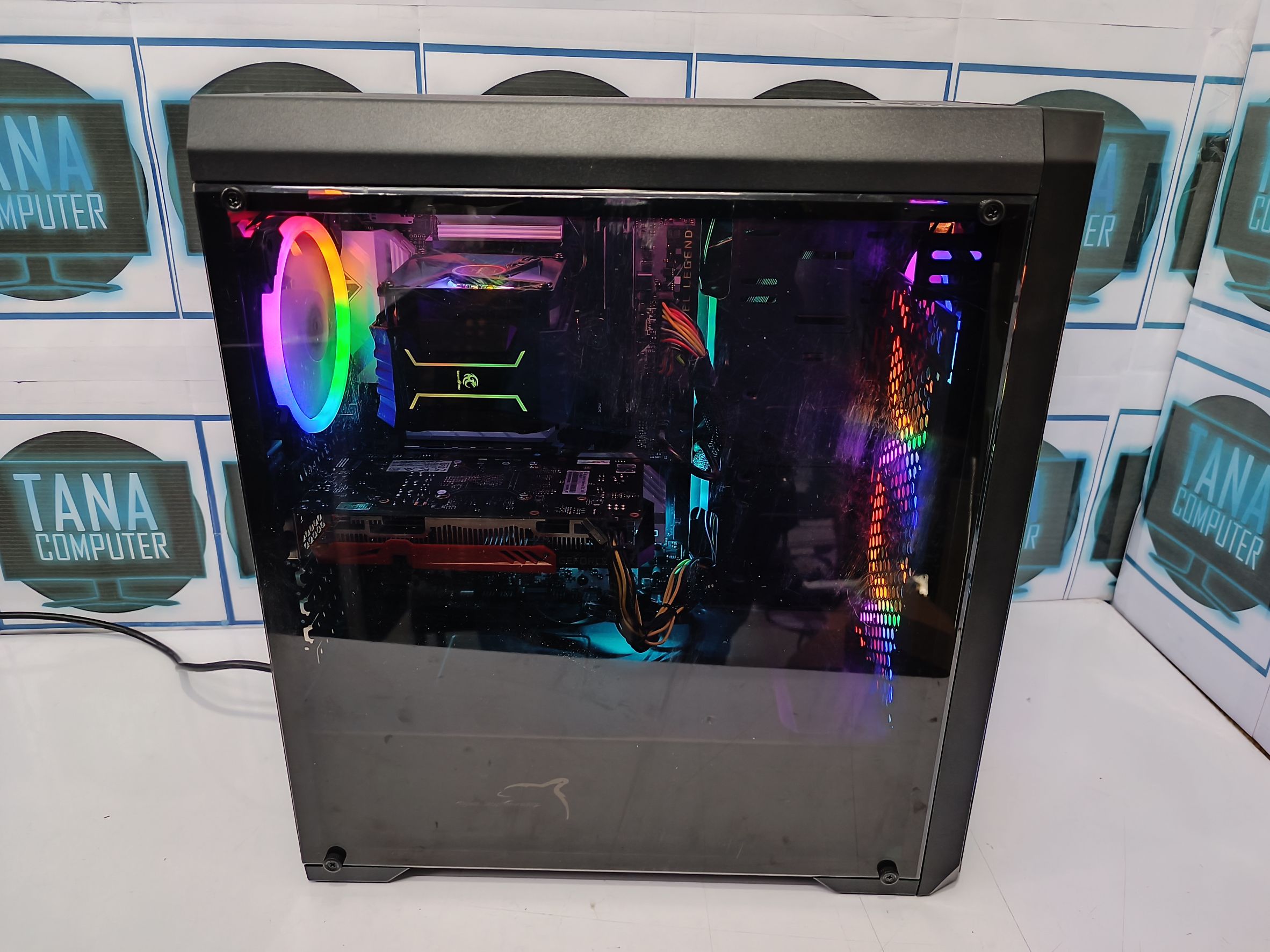 (22,900)คอมประกอบตั้งโต๊ะ สเปคแรงๆ I7-10700 Ram16GB SSD512GB HDD1TB GTX1630 4GB