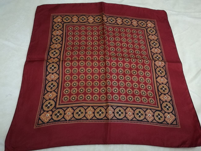 ผ้าพันคอ 100% silk Made in England