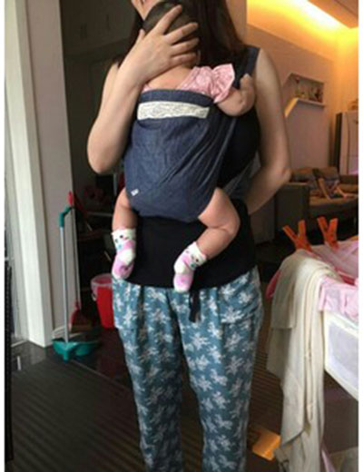 เป้อุ้มญี่ปุ่น เป้อุ้มเด็กสไตล์ญี่ปุ่น minizone รุ่นปรับระดับได้ (เก็บเงินปลายทางได้)