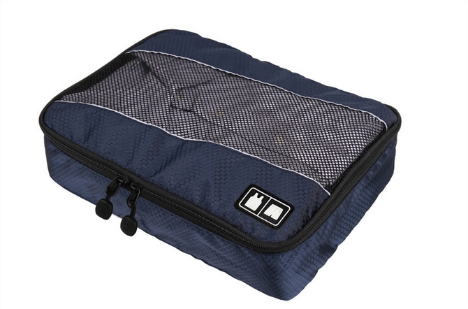 Bagsmart กระเป๋าจัดระเบียบเดินทาง 3 ใบต่อชุด ใส่เสื้อ, กางเกง, กระโปรง, ผ้าขนหนู (Bagsmart Packing Cubes 3-Pcs Travel Organizer)