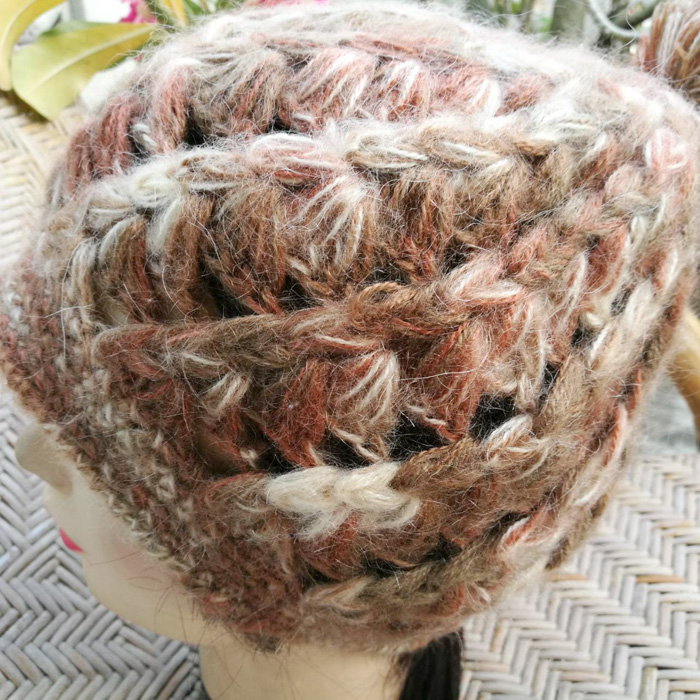 หมวกไหมพรมขนสัตว์ สวยมากก /ของใหม่/