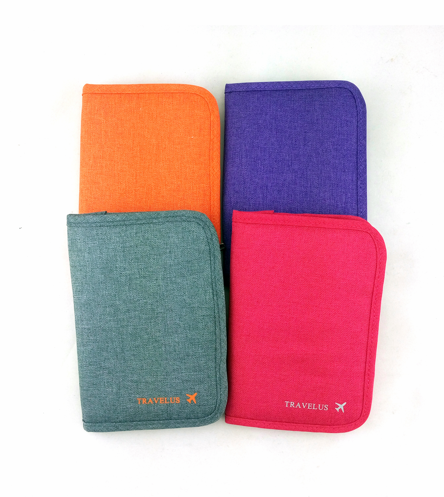 กระเป๋าใส่พาสปอร์ตสั้น กระเป๋าใส่หนังสือเดินทาง ขนาดกะทัดรัด ช่องเยอะ ใส่เอกสารสำคัญ ธนบัตร บัตรต่าง ๆ พกพาสะดวก ผลิตจากโพลีเอสเตอร์กันน้ำ คุณภาพดี