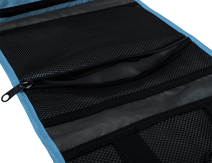 Bagsmart กระเป๋าใส่อุปกรณ์อาบน้ำ คุณภาพสูง ใส่อุปกรณ์อาบน้ำ แขวนได้ สำหรับเดินทาง ท่องเที่ยว (ฺLight Blue)