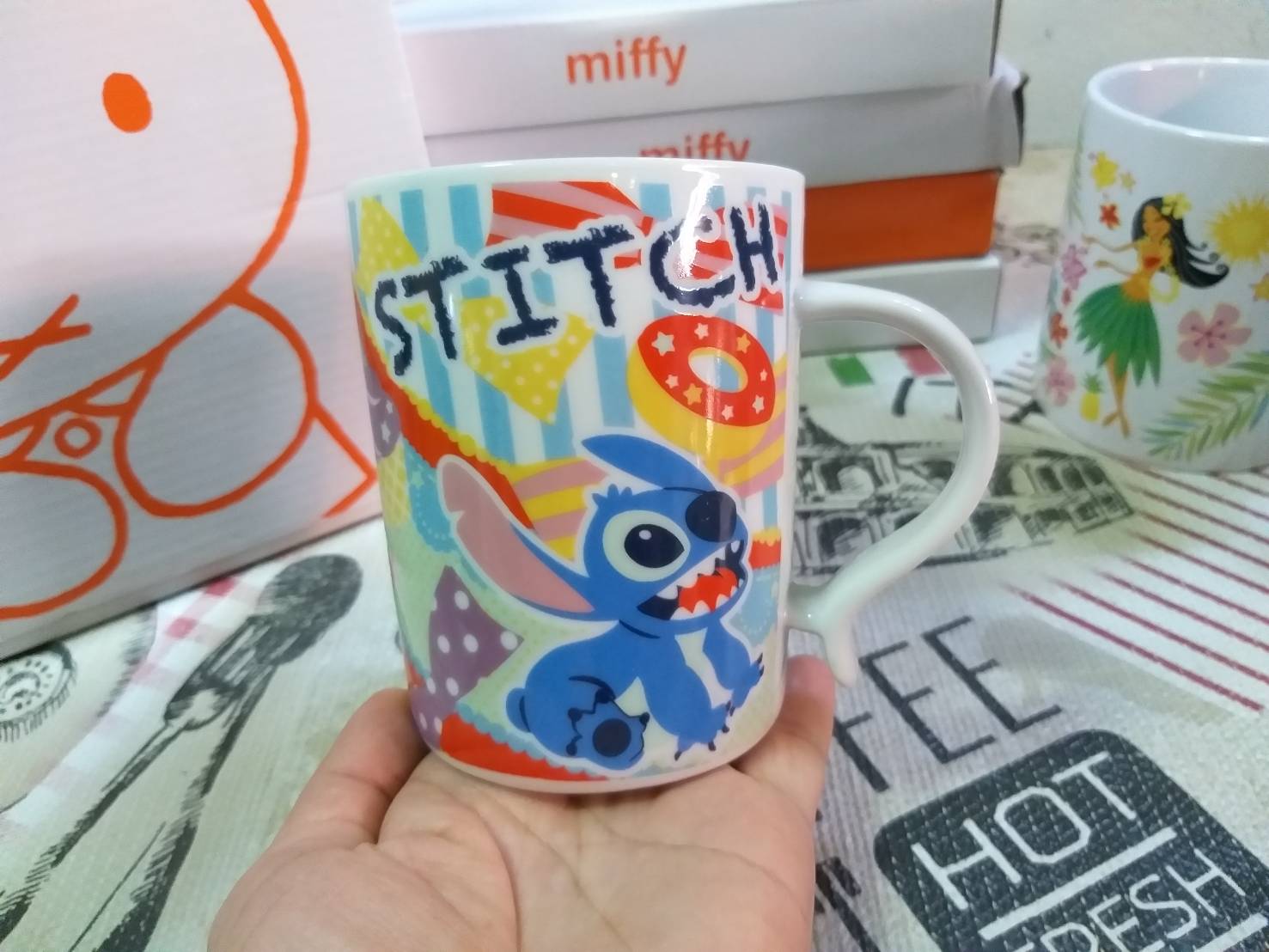 แก้วกาแฟ STITCH ลิขสิทธิ์แท้จากญี่ปุ่น