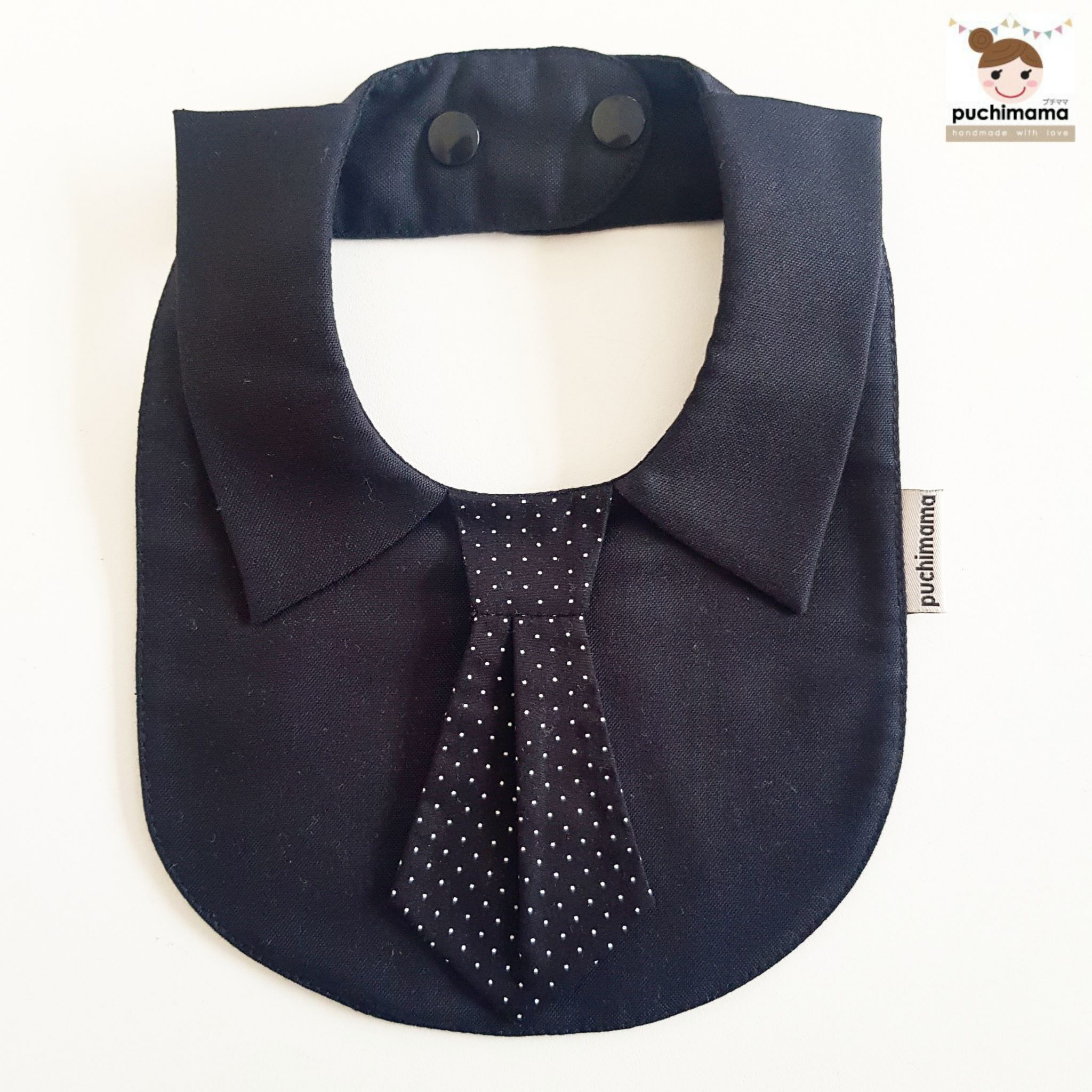 Puchimama "Necktie" Bib