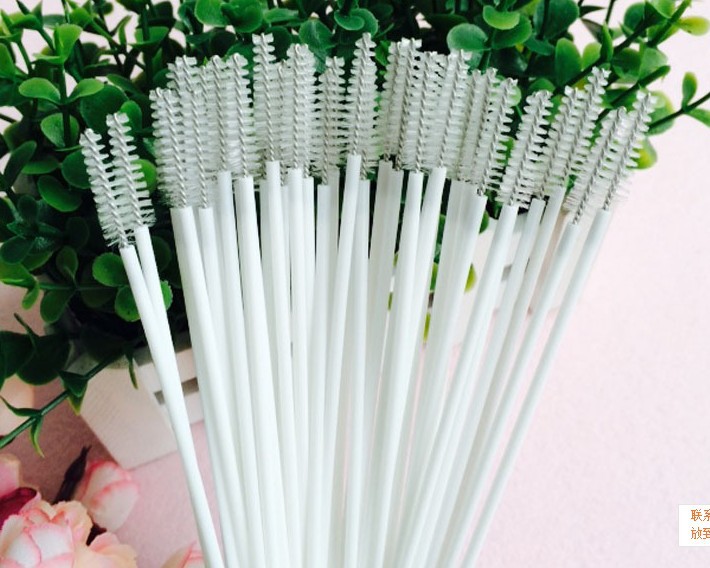 [แพคคู่] แปรงล้างหลอด ล้างหลอดขวดนม หลอดขวดหัดดื่ม รุ่นก้านพลาสติก