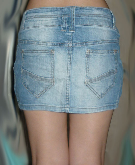 #1กระโปรงยีนส์ทรงบอลลูน น่ารักของ DENIM 33-36-10