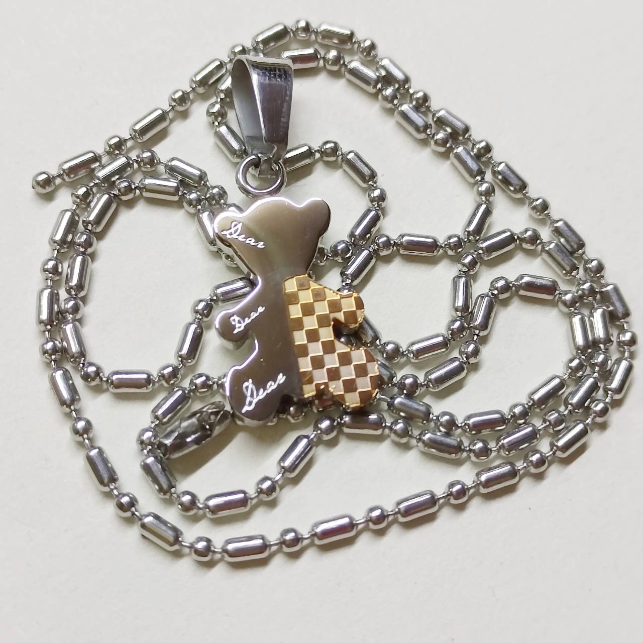 สร้อยคู่ My Dear Teddy Bear (เก็บเงินปลายทางได้)