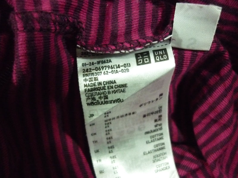 เสื้อคอเต่าแขนยาว Uniqlo SzS