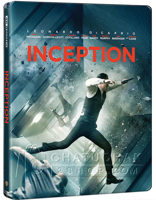 (4K+BD+BD Special Features Steelbook) Inception (2010) อินเซ็ปชั่น จิตพิฆาตโลก (มีพากย์ไทย)