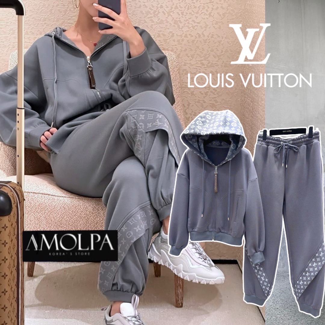 SET JACKET LOUIS VUITTON งาน hiend เนื้อผ้าดีม๊าก ผ้าใส่สบายมาก ใส่สบาย : สินค้าคุณภาพ (พร้อมส่ง)