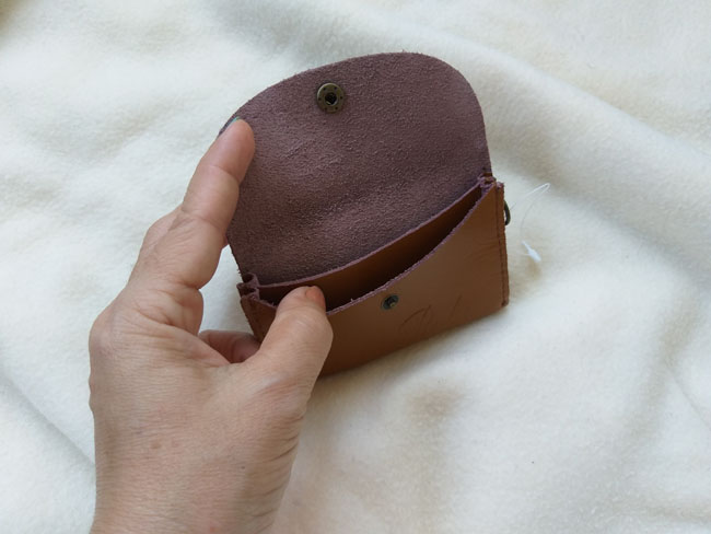 กระเป๋าหนังแท้ ใส่เหรียญ ใส่แบงค์พับ ใส่ของตามชอบ