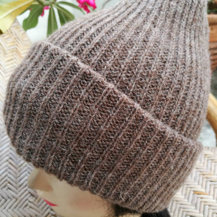 หมวกไหมพรมขนสัตว์ ทบ 2 ชั้น อุ่นถึงติดลบ /ของใหม่/