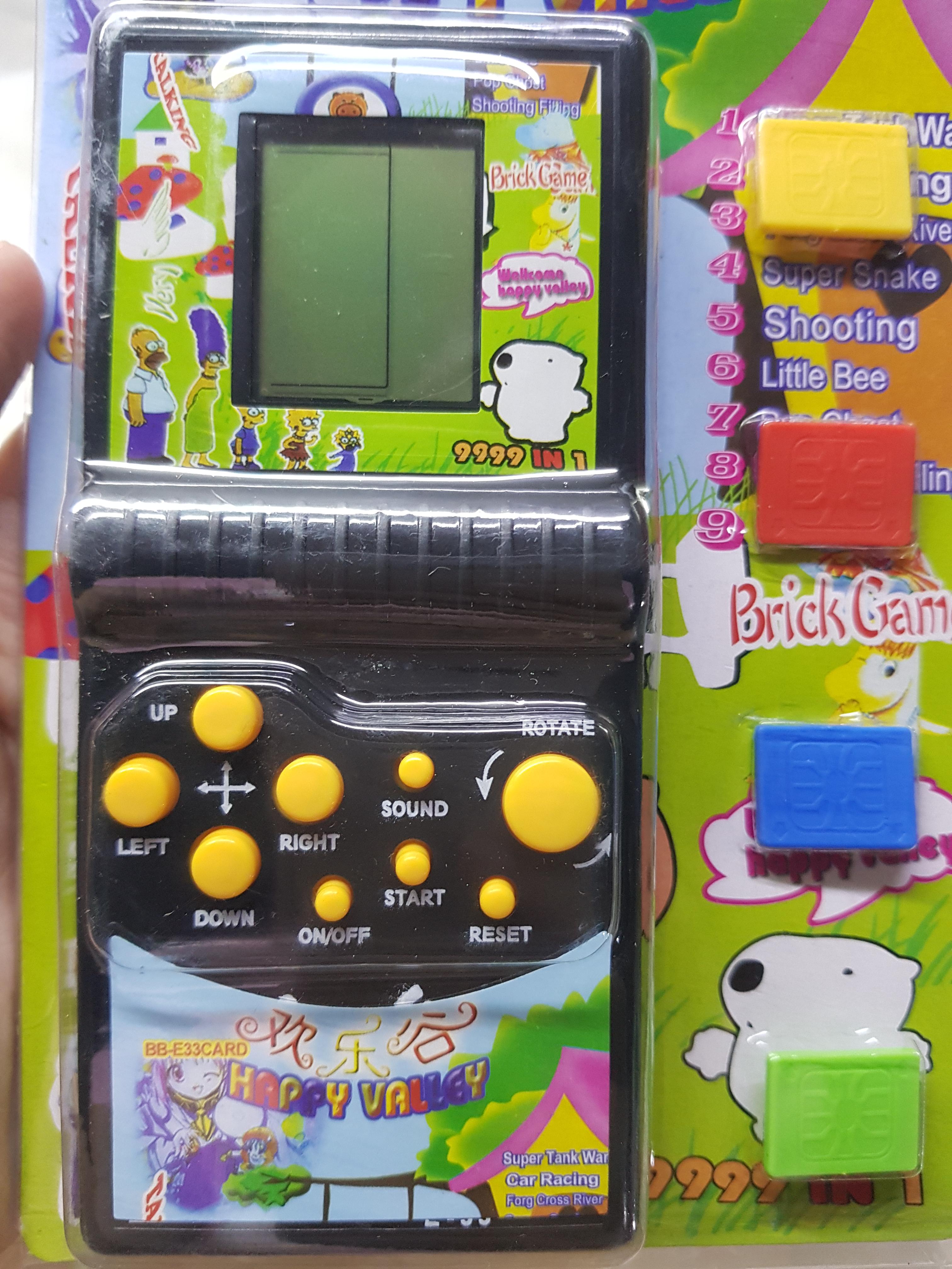 เกมส์กดยุค90 พกพา เปลี่ยนเกมส์ได้ เกมเตอร์ติส, เกมรถถัง, เกมแข่งรถ, เกมงู, เกมกบข้ามถนน