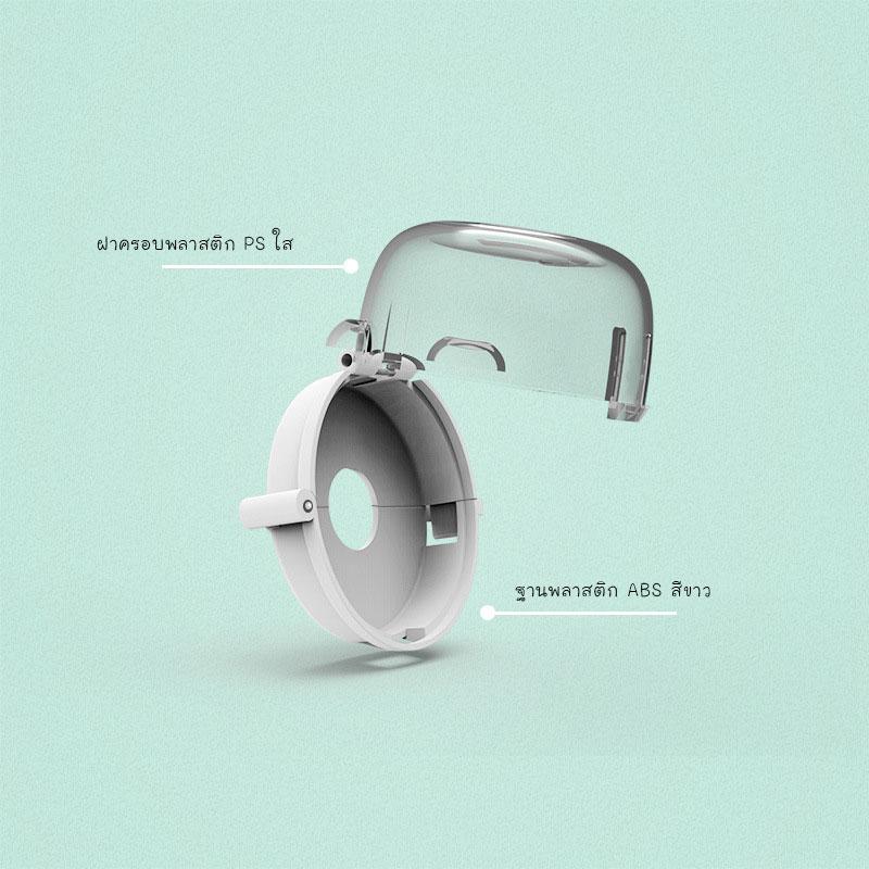 [แพค 2 ชิ้น] ฝาครอบที่บิดเตาแก็ส ล็อคกันเด็ก ป้องกันเด็กเปิดเตาแก็สเล่นเอง