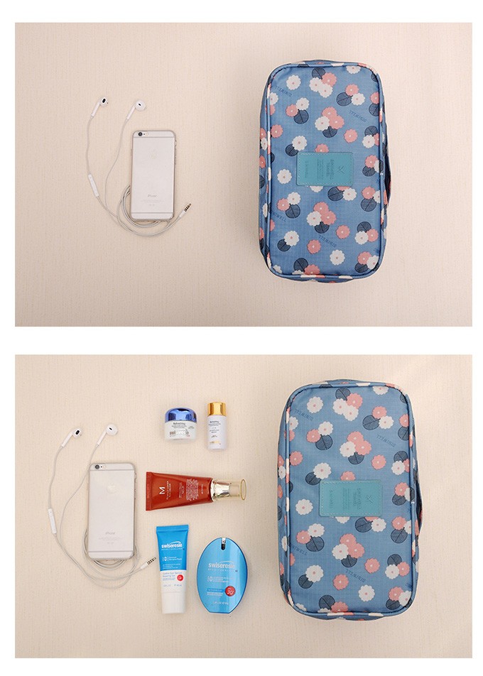 DINIWELL กระเป๋าใส่ชุดชั้นใน กางเกงใน รุ่นพิเศษ เหมาะทั้งหญิง และชาย ช่องเยอะ ผลิตจากโพลีเอสเตอร์คุณภาพสูง กันน้ำ