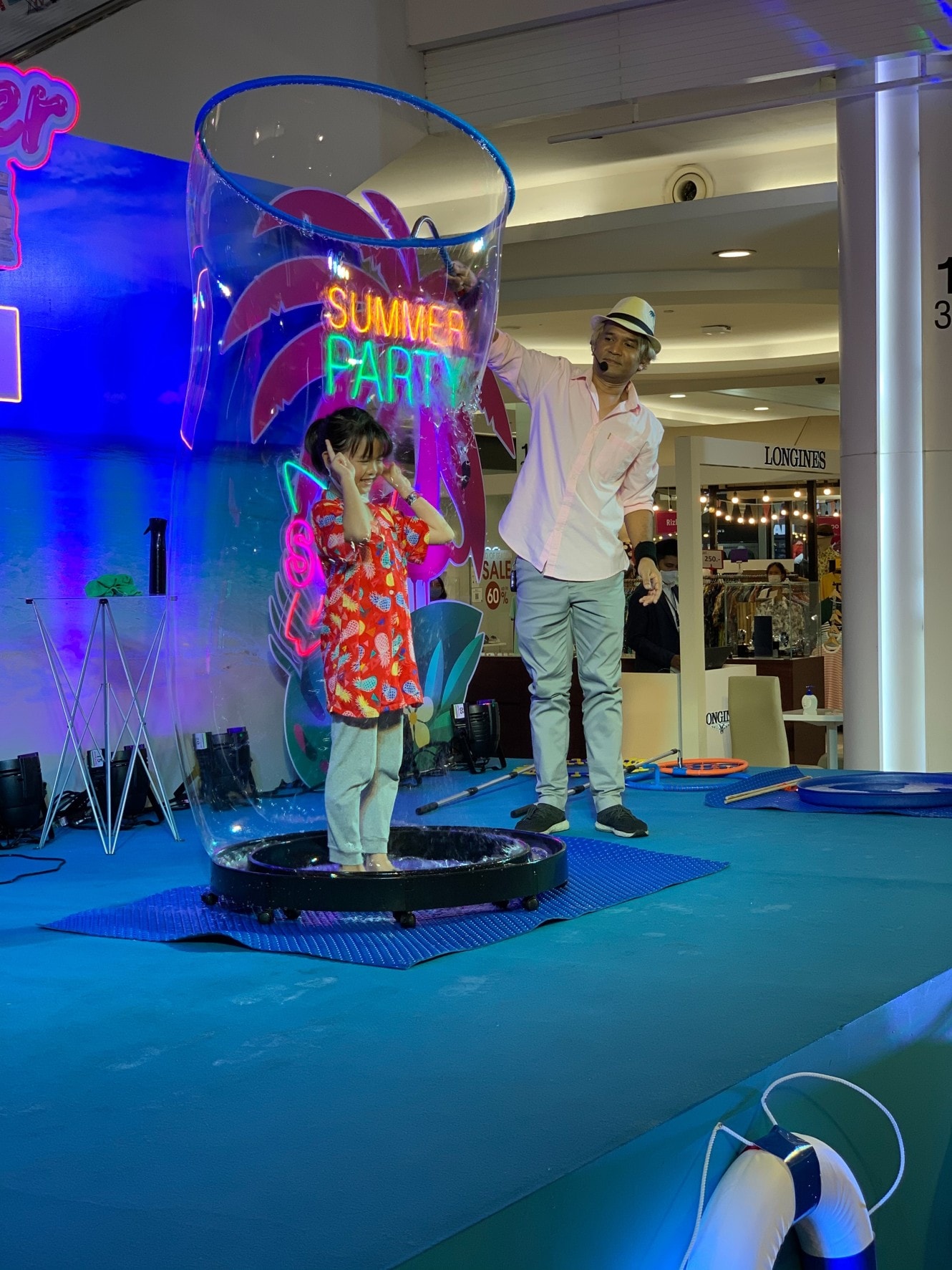 Bubble Show บับเบิ้ลโชว์ โชว์ฟองสบู่ ฟองสบู่ยักษ์ 15/04/2564