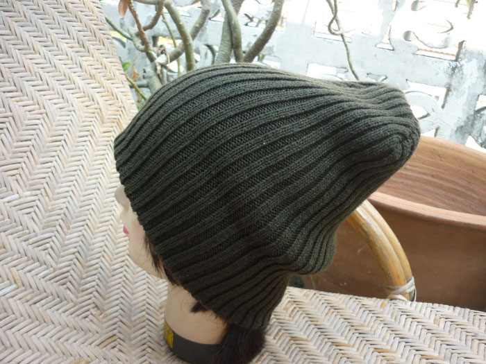 หมวกไหมพรม 2 ชั้น made in Korea /ของใหม่/