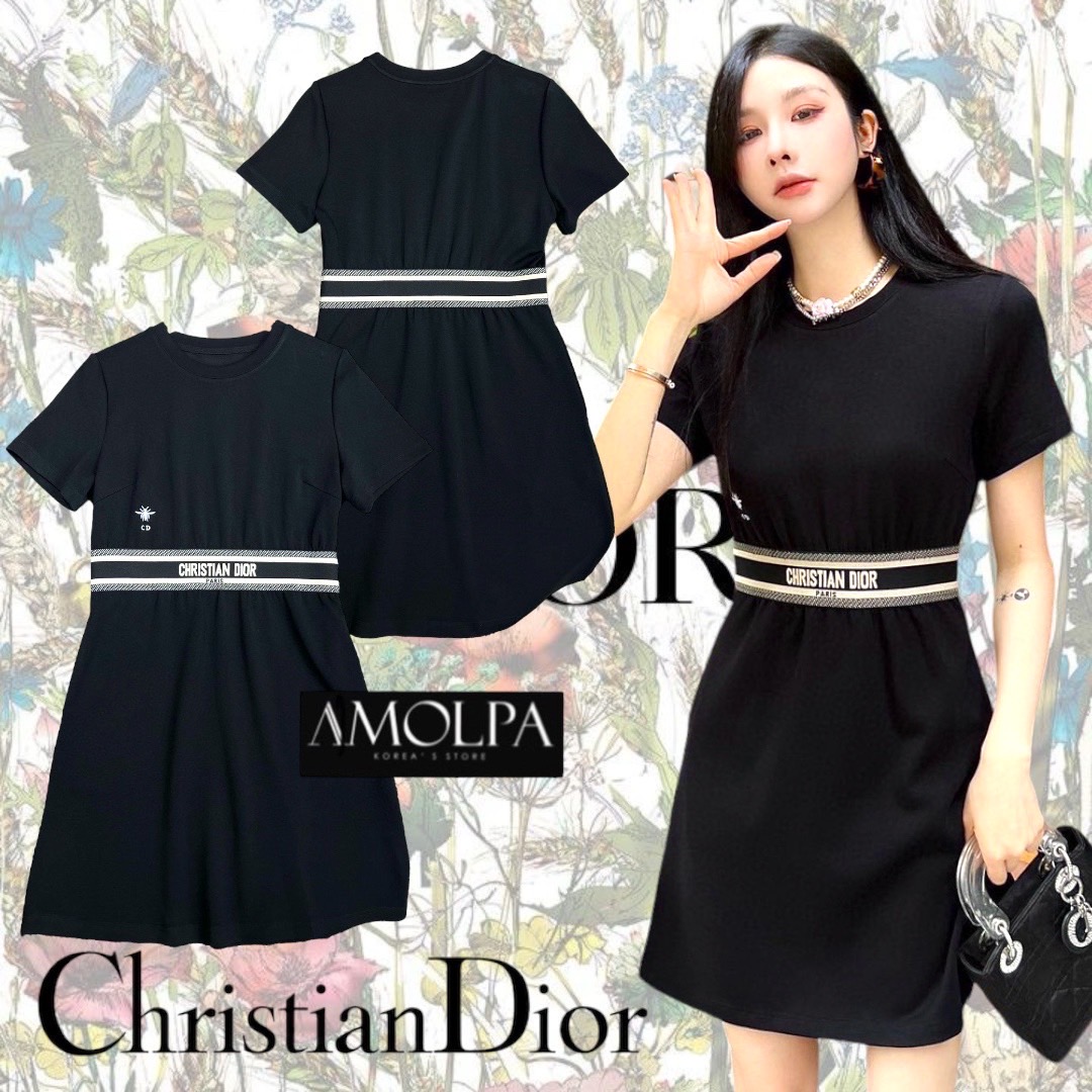 DRESS CD. ใส่เดินห้างชิวๆ งานสวยม๊ากกก สวยหรู ดูแพงสุดๆ งานมีน้ำหนัก ผ้าอย่างดี . สินค้าคุณภาพ (พร้อมส่ง)