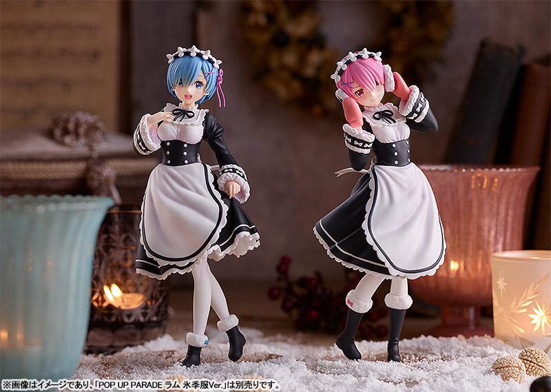 พร้อมส่ง POP UP PARADE Rem: Ice Season Ver. 2 POP UP PARADE Ram กับ rem: Ice Season Ver.