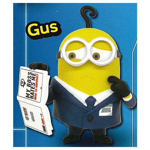 กาชาปองฟิกเกอร์มินเนี่ยน Despicable Me Minion Super Transformation Stand Figure